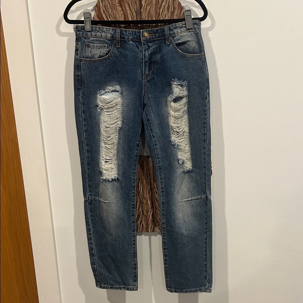 POL Women's Distressed Jeans NWOT